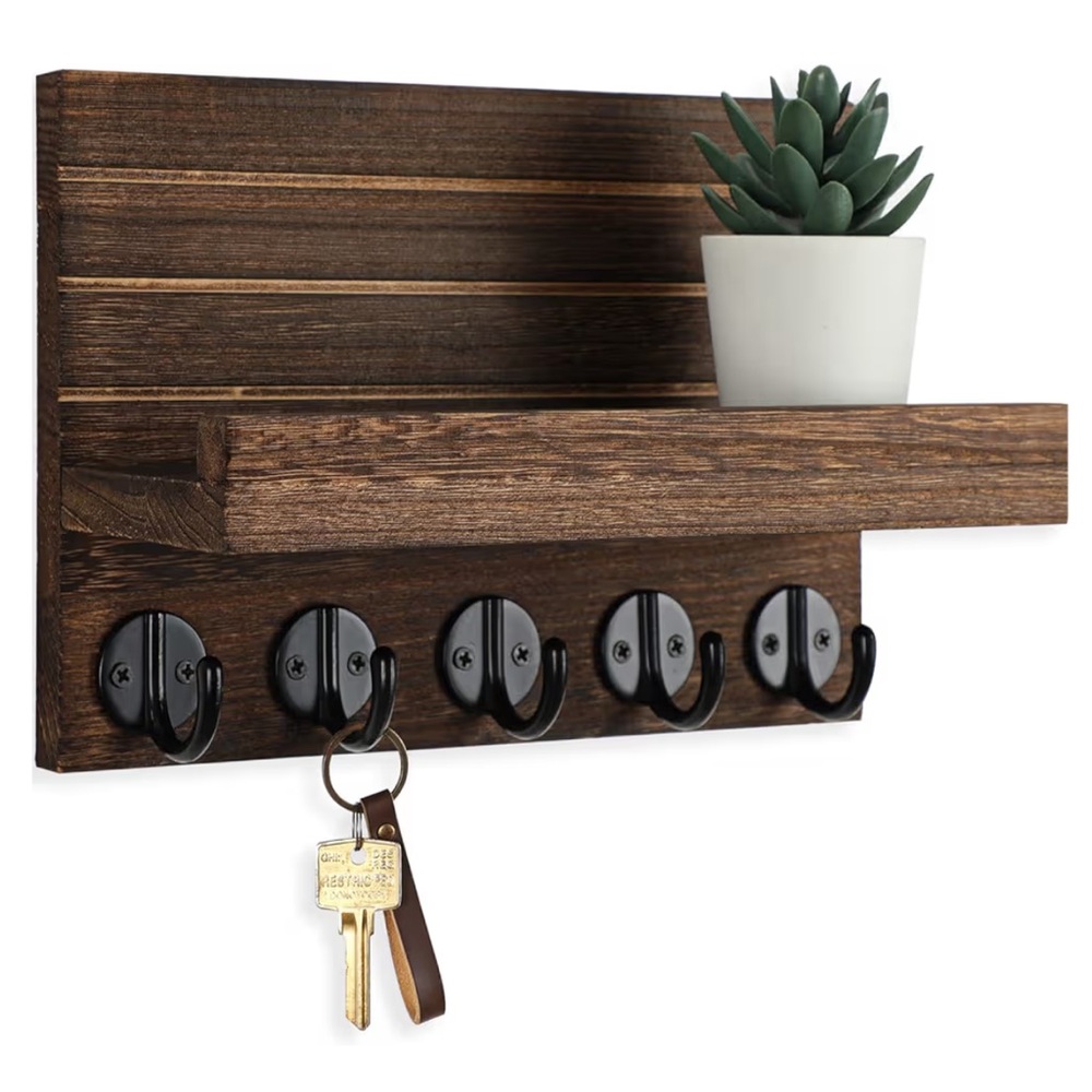 Key/Mail/Bag/Coat hanger with shelf